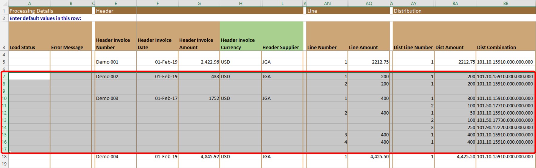 DataSheet - Simplified Loader Excel for Oracle Fusion Cloud ERP